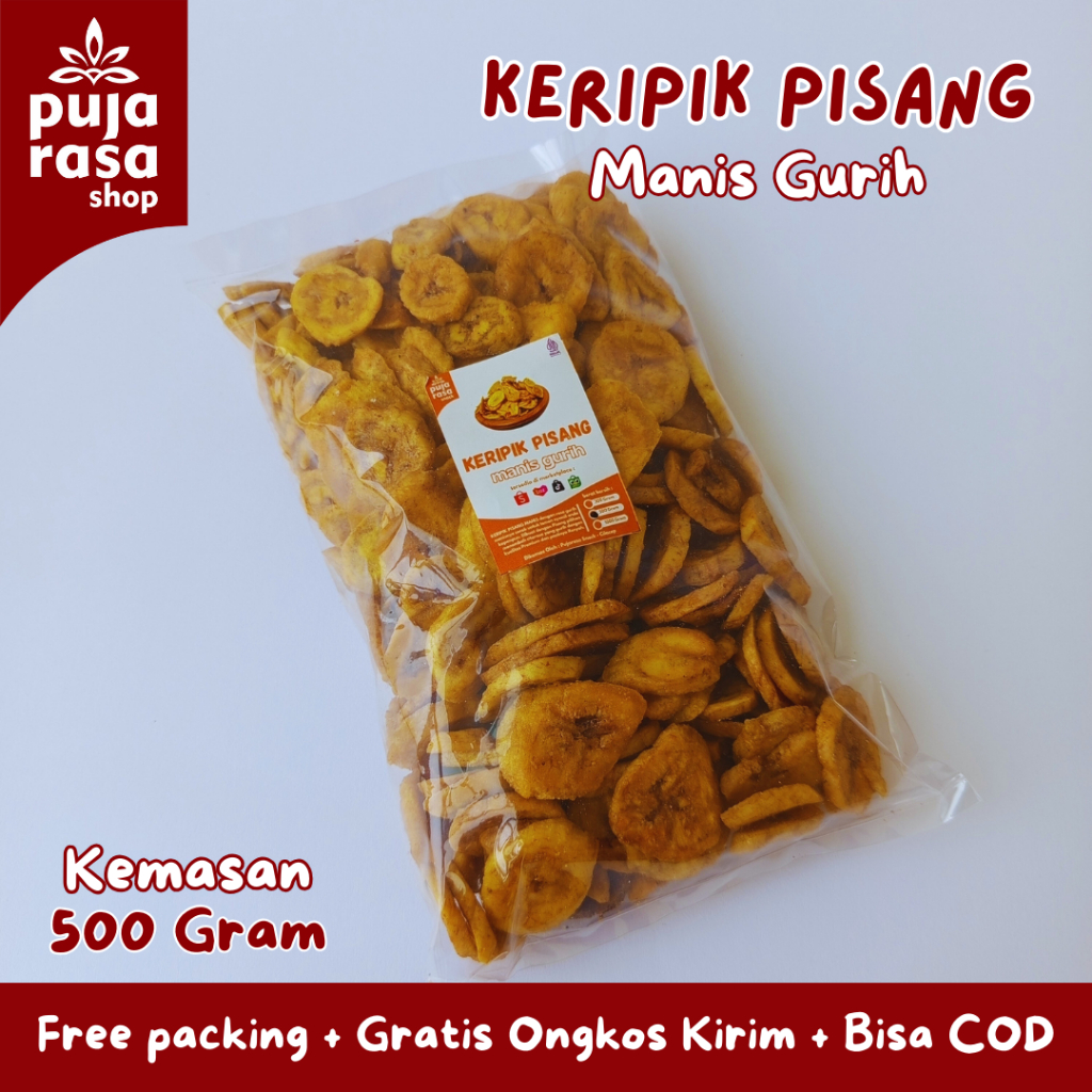 

SPESIAL 500 GRAM KERIPIK KRIPIK PISANG MANIS CARAMEL KOIN DOLAR RENYAH POLL