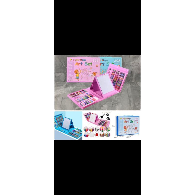 

Crayon Set 208 pcs