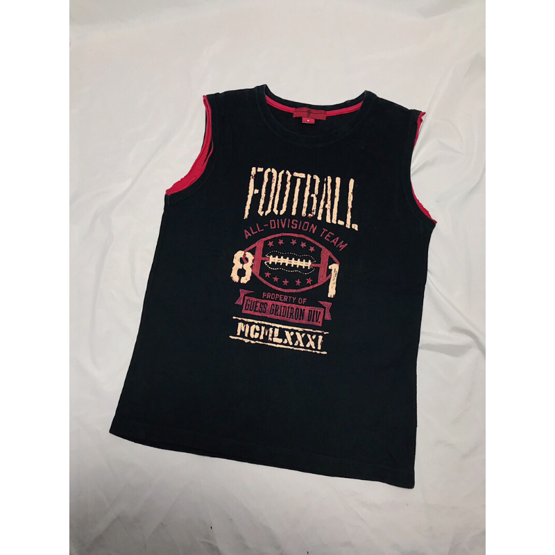 Nego Boskuu > Guess Kids Sleeveless Top Ori - Black (Outfit/Pakaian)|Preloved/2nd/Second/Bekas|Laki2