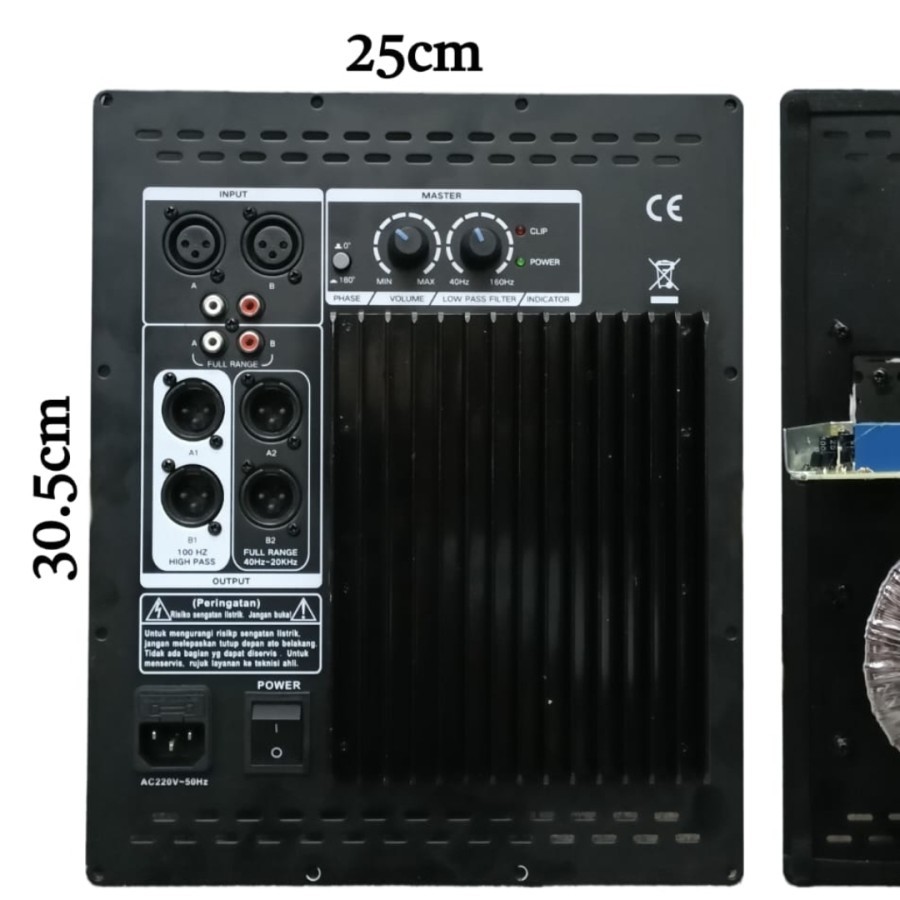 Modul Power kit subwoofer super bass class AB 1000 watt