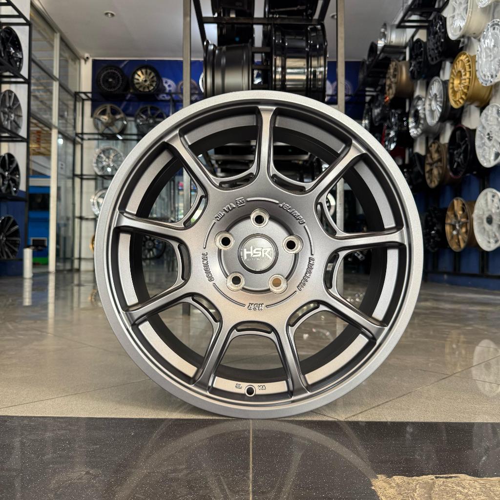 Velg Mobil Toyota Rush dll ring 18 JELIMPO HSR R18X8 H5X114,3 ET45 SHADOW GREY