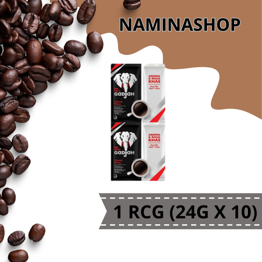 

GADJAH KOPI TUBRUK MANIS RCG 10x24g