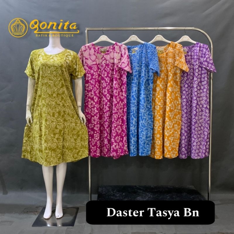 Daster Pekalongan || Daster Tasya Bn Qonita batik || Daster Qonita batik || Daster batik murah adem 