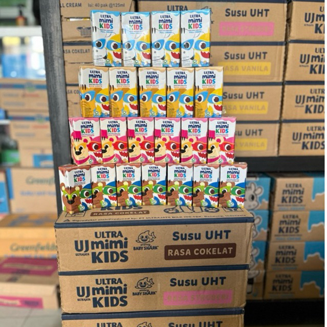 

Ultra Mimi Kids susu UHT Full Cream 125ml exp Desember 2025 perdus / karton isi 40 pcs All Varian (bisa kirim instan)