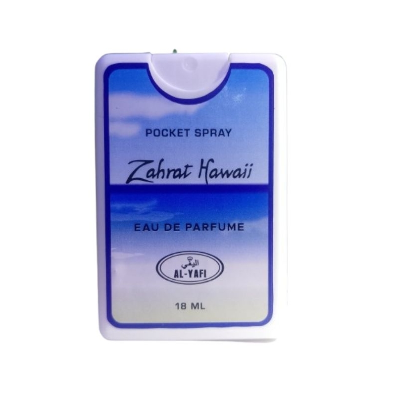 Parfum Pocket Spray EDP ZAHRAT HAWAII 18ml Original