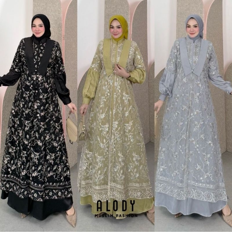 ALEYA DRESS BY ALODY / GAMIS BRUKAT ALODY