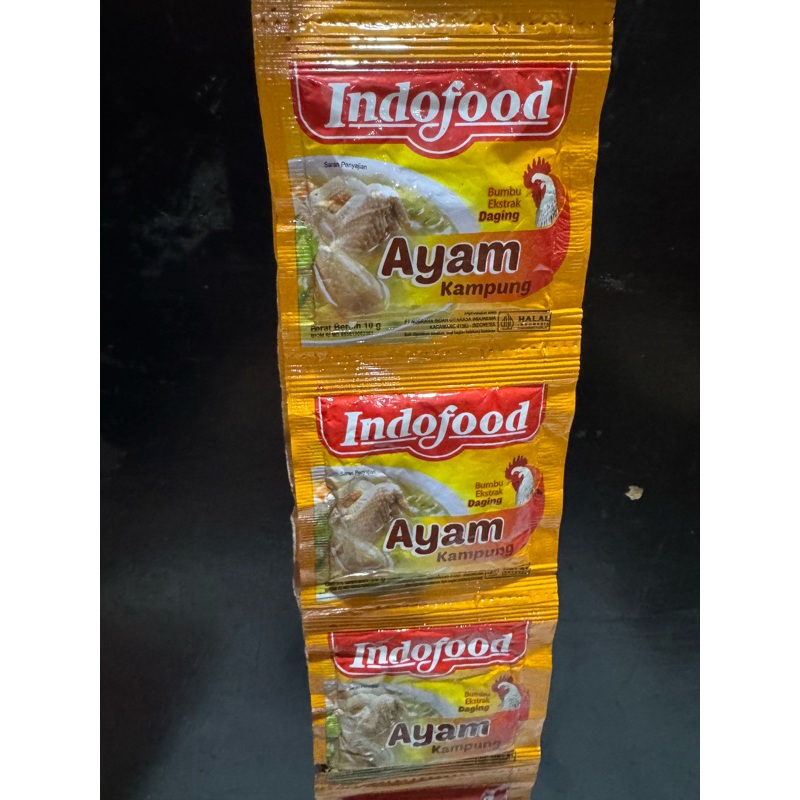 

Indofood Kaldu Ayam Kampung sacshet 10g x12 pcs