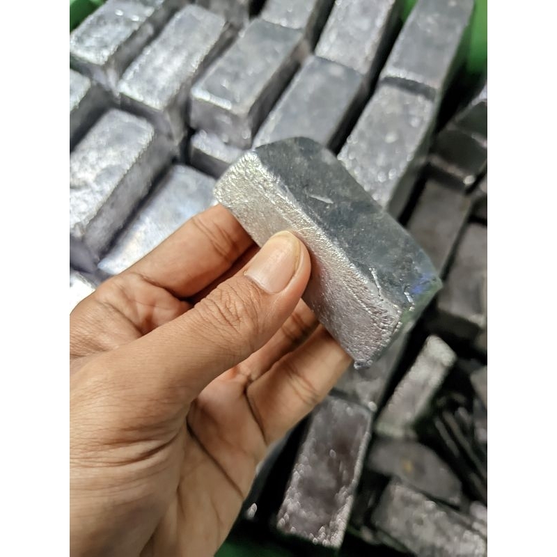 Timah lunak batangan kemasan 500 gram