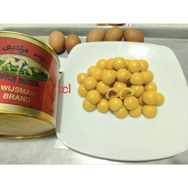

Nastar Lumer Baginda Premium Wisjman butter (butter cookies premium isi nanas asli nikmat)