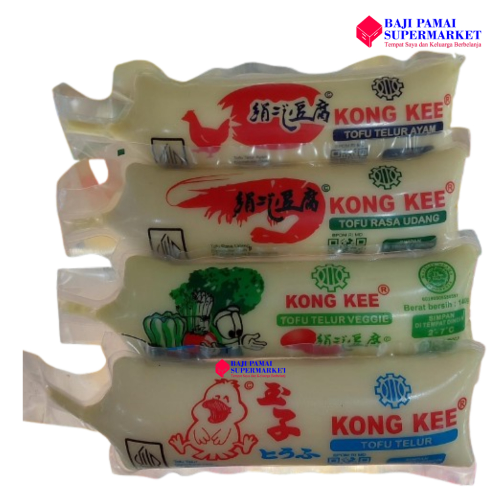 

Kong Kee Tofu All Variant - Telur Ayam / Rasa Udang / Telur Veggie / Telur