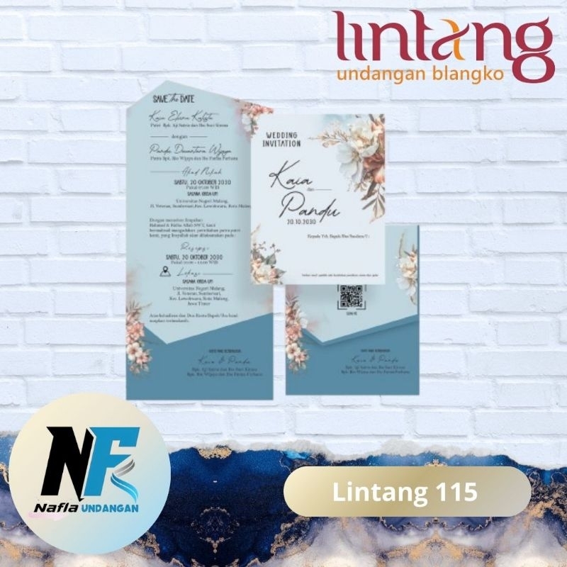 

Kertas blangko undangan Lintang 115 terbaru termurah Naflaundangan