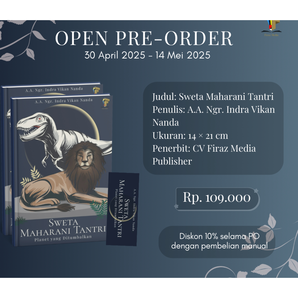 Novel "Sweta Maharani Tantri" by : A.A. Ngr. Indra Vikan Nanda