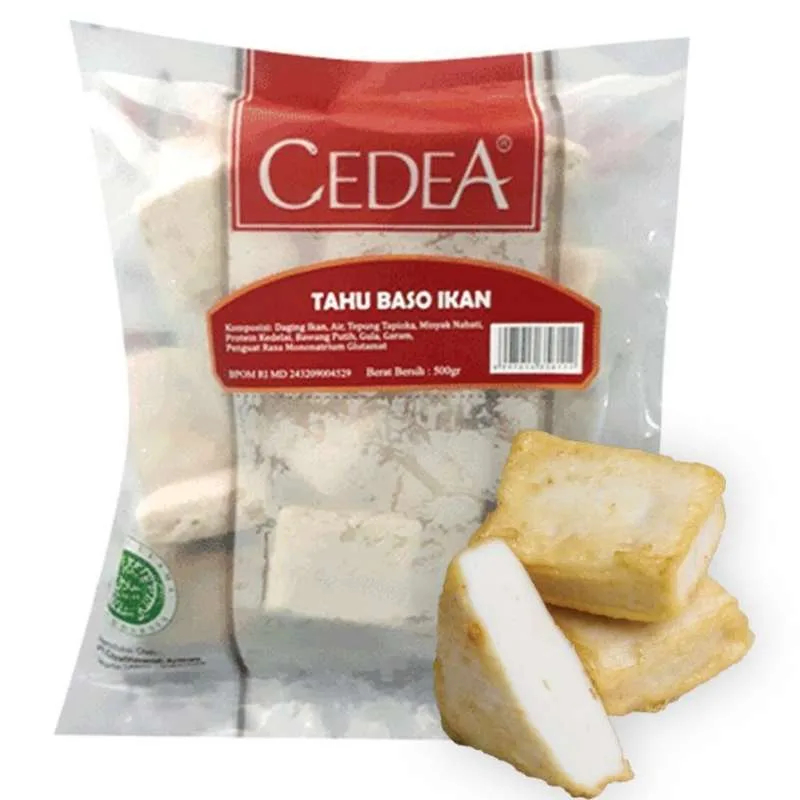 

Cedea Tahu baso bakso ikan 500 gr