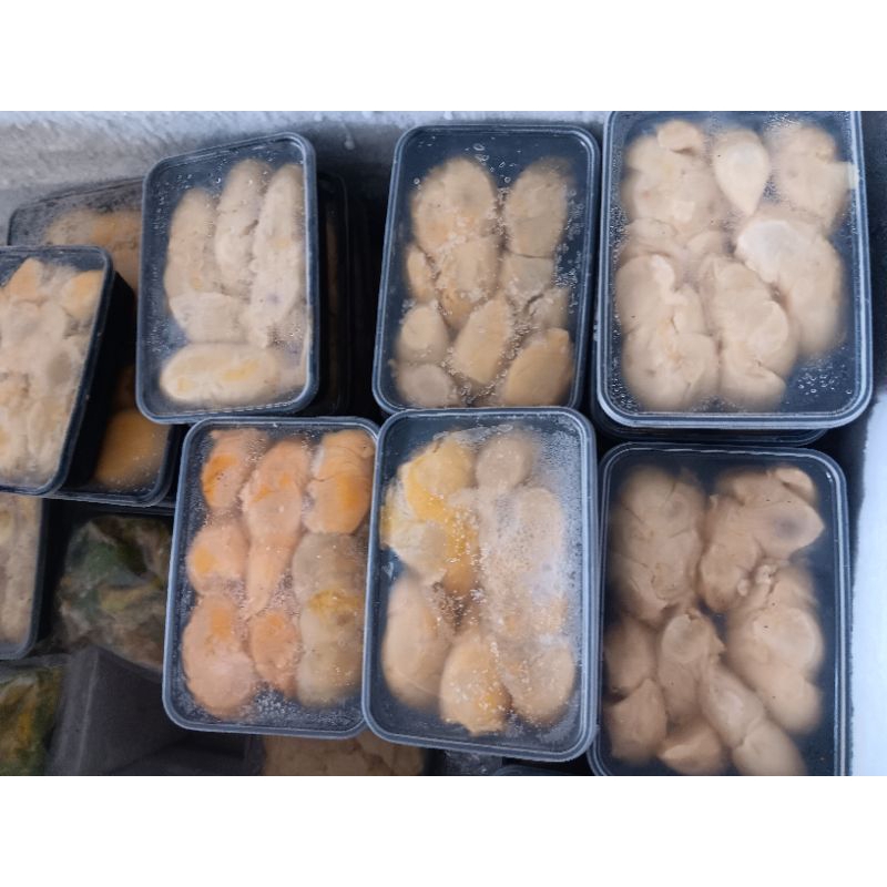 durian kupas 500gr