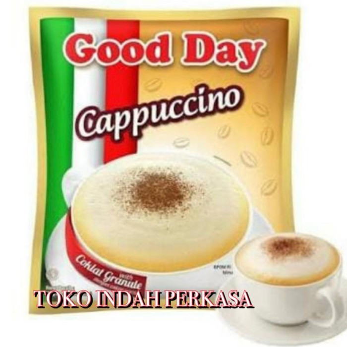 

Agen Kopi GOOD DAY CAPPUCCINO 25gr Sachet