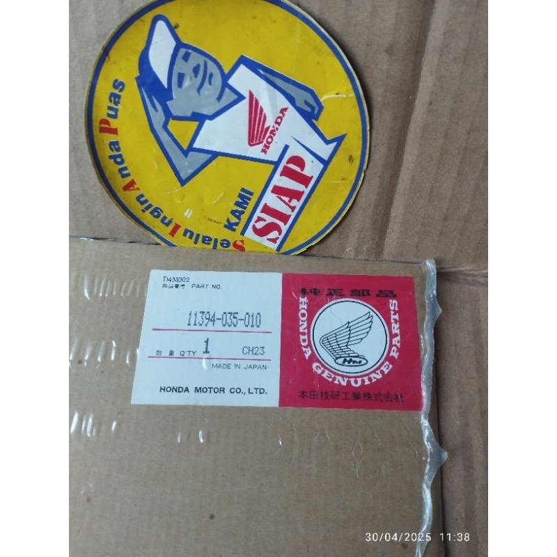 Gasket Perpak Paking Blok Block Cover Tutup Kanan Kopling Honda Win Astrea Prima Star Grand Legenda 