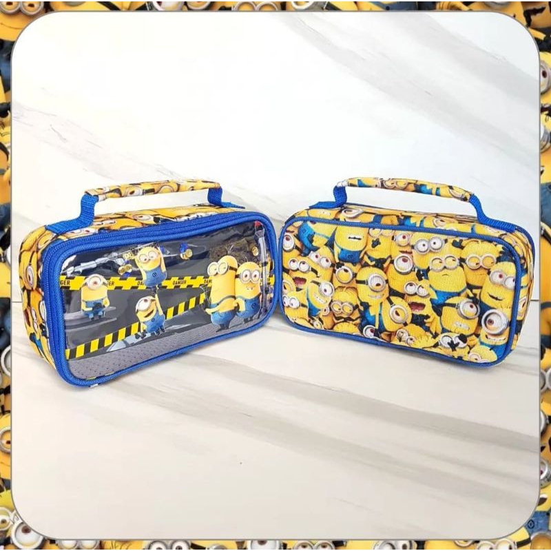 

PENCIL CASE SPARKLE CUSTOM MOTIF Tempat Pencil Anak Sekolah Unik SOUVENIR ULTAH GOODIE BAG