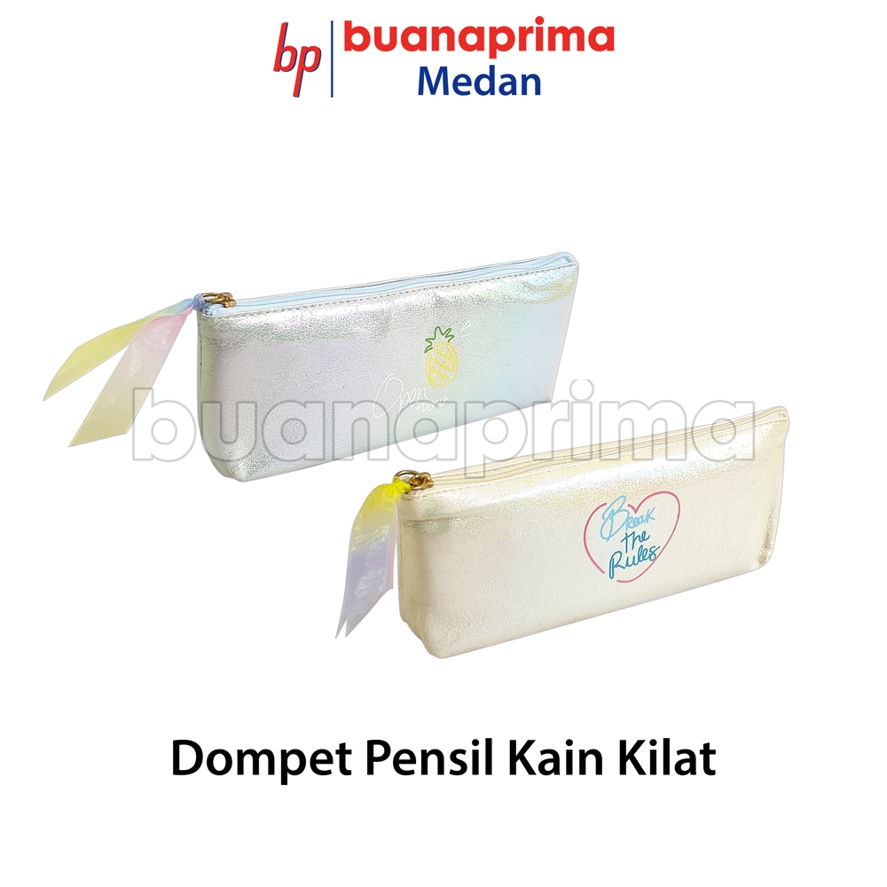 

DOMPET PENSIL KILAT Tempat Pensil Kain Resleting Tebal Pencil Case
