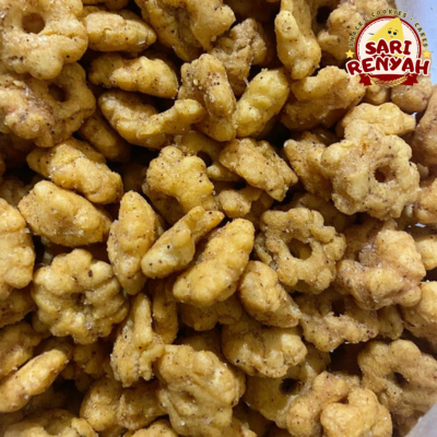 

Pilus Ribut Sakura Original Gurih Renyah 250 Gram - Sari Renyah