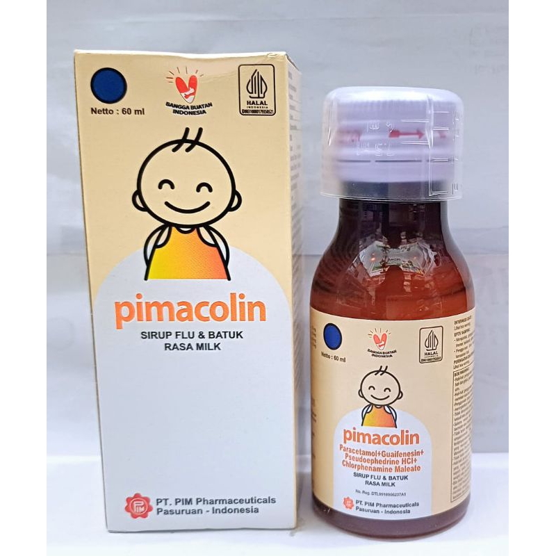 Pimacolin Sirup Rasa Milk 60ml