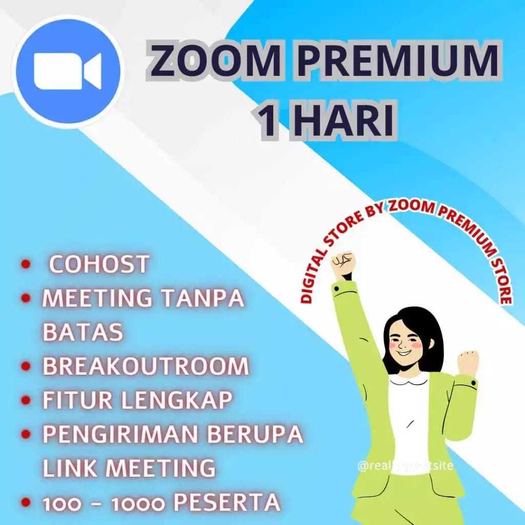 zoom meeting 100 300 peserta sewa 1 hari full proses cepat