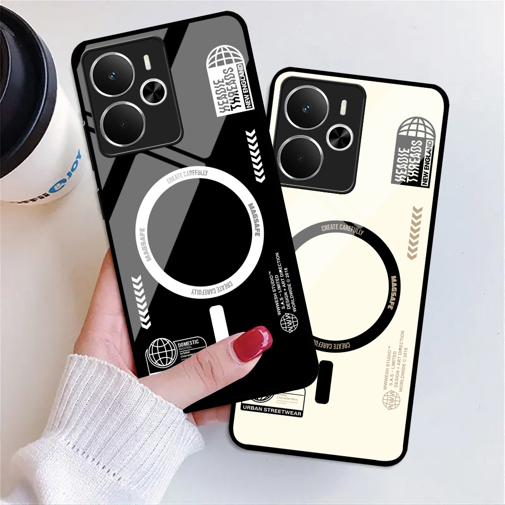 [53] Softcase Glass Realme 14 - Kesing Glossy Realme 14 - Casing Kaca Realme 14 - Case Glossy Realme