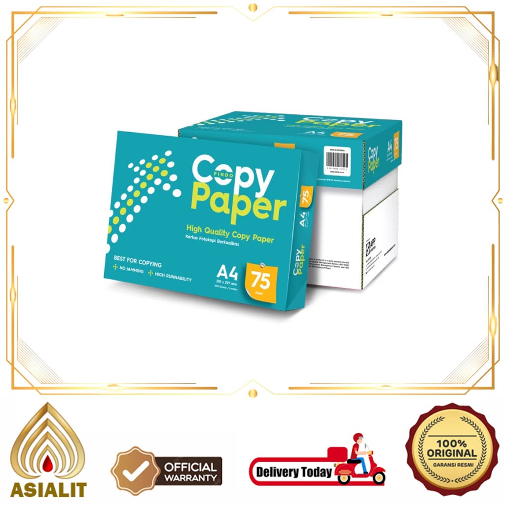 

Kertas Hvs Copy Paper Blue A4 75 Gram 75 Gsm A4 Fotocopy Paper Fotokopi