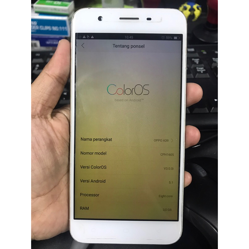 hp oppo a39 rom32 second