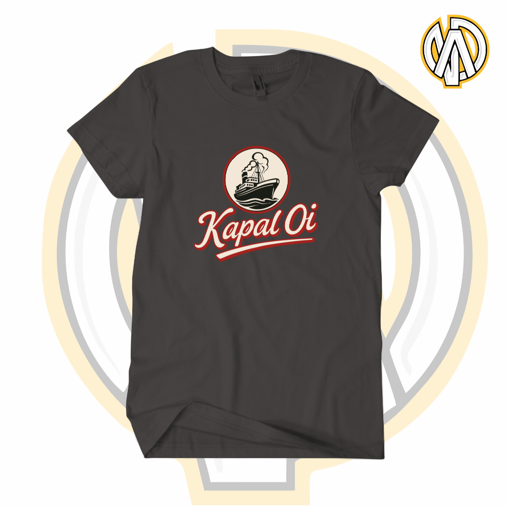 kaos parodi plesetan premium cotton Kapal Oi / kaos parodi / kaos pria wanita / kaos cottom