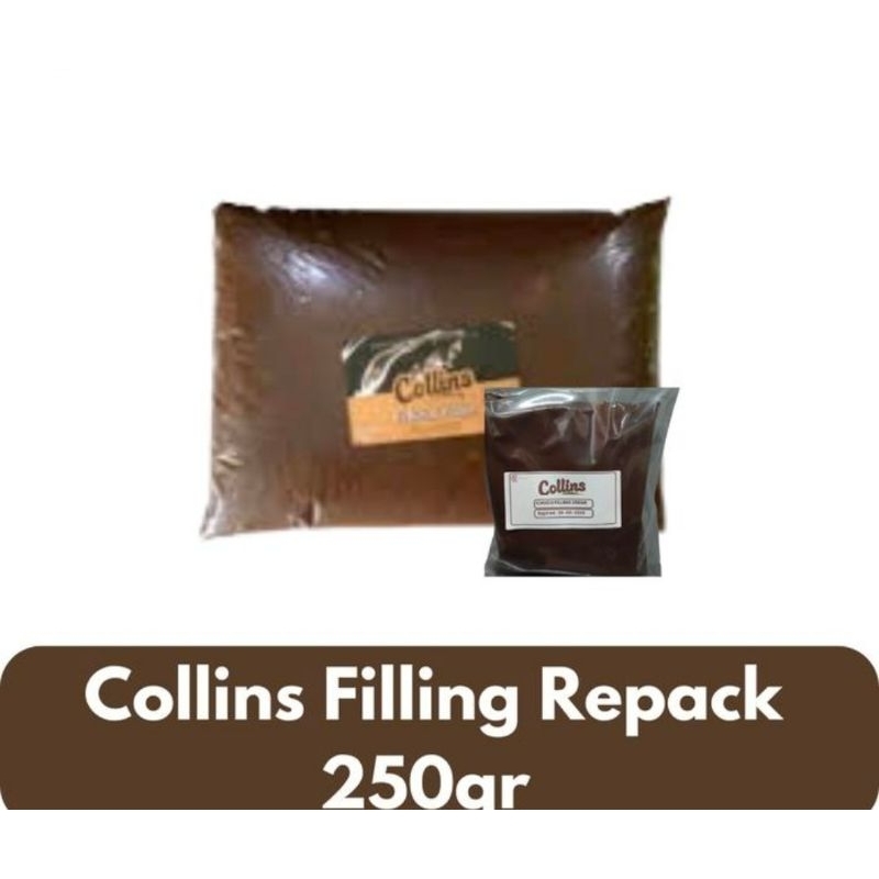 

Selai Coklat Filling Collins 250gr / Selai Coklat isian dan olesan