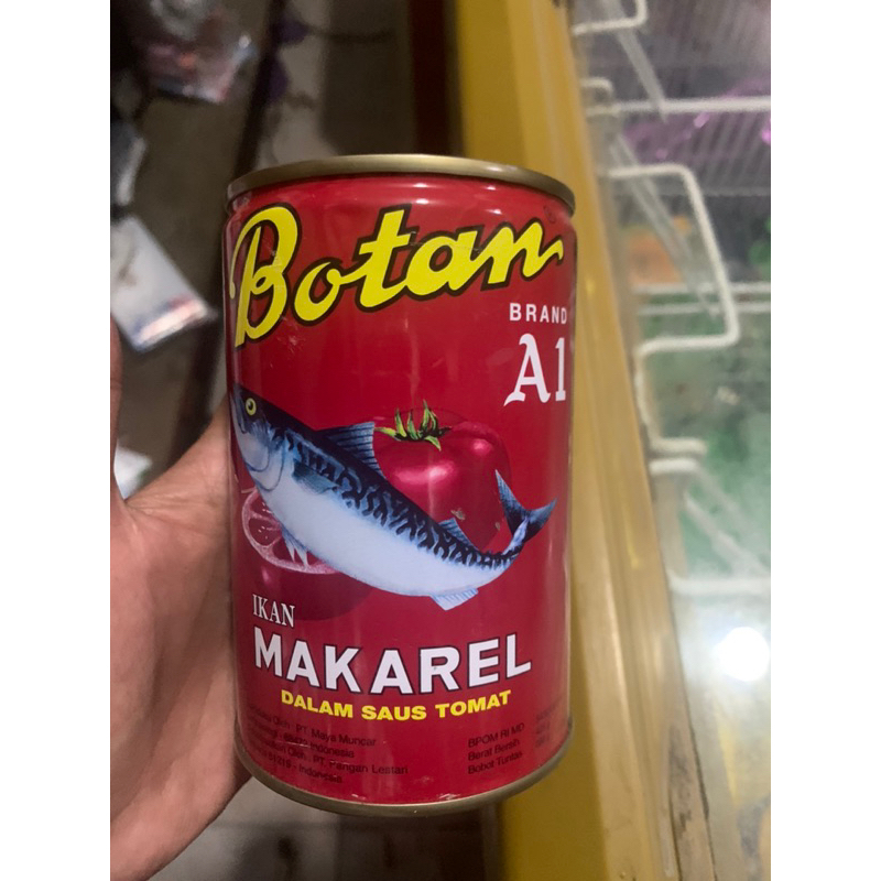 

Sarden Botan Makarel kaleng besar 425 gr.