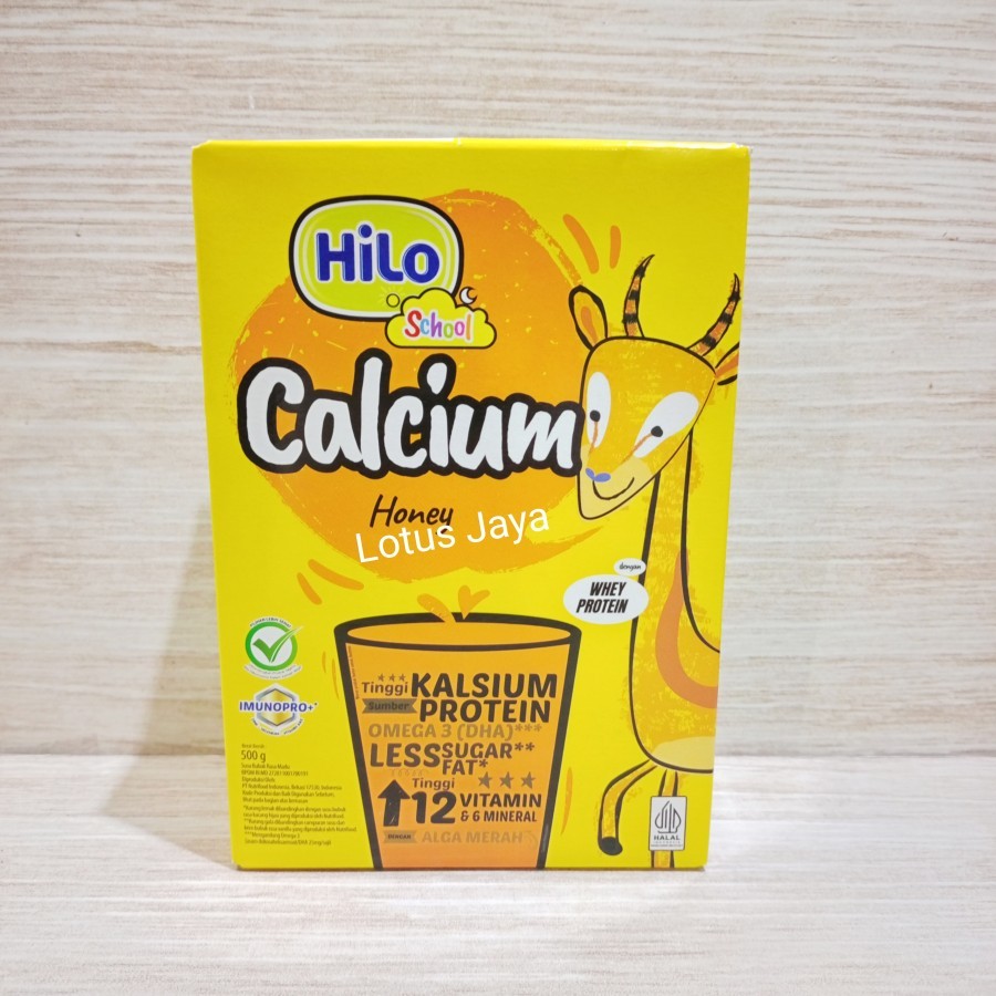 

HiLo School Susu Bubuk Honey 500gr