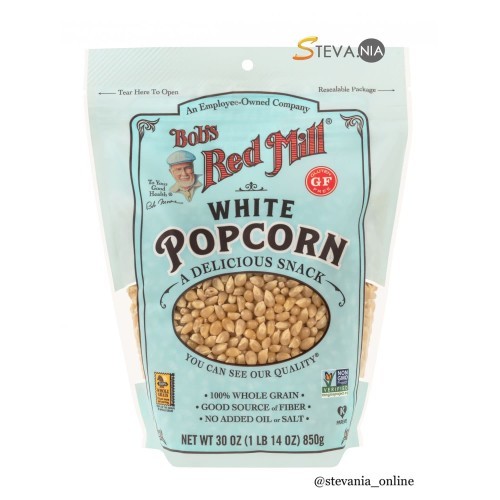 

bob's red mill white popcorn 850g delicious snack