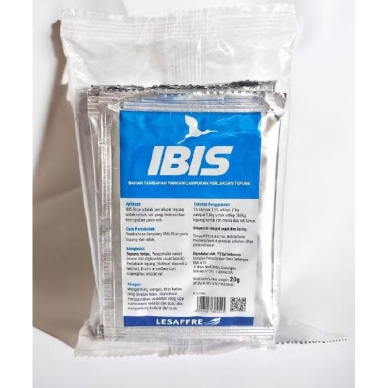 

Ibis Blue Pelembut Roti 4×20 g