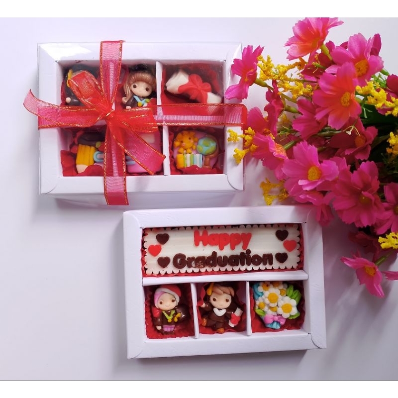 

mini hampers cokelat premium graduation