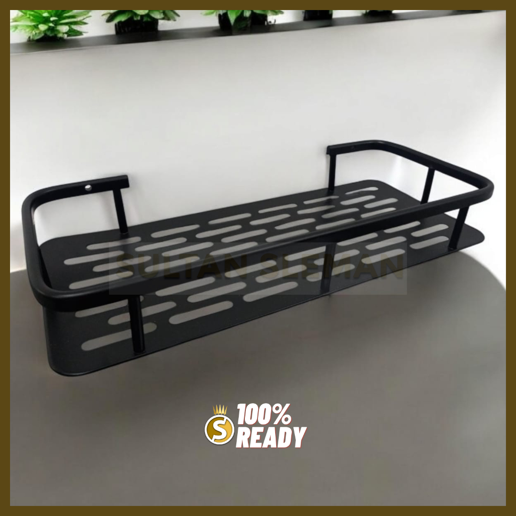 Rak Kamar Mandi Stainless / Rak Kamar Mandi Tempel Serbaguna / Rak Kamar Mandi Stainless / Rak WC