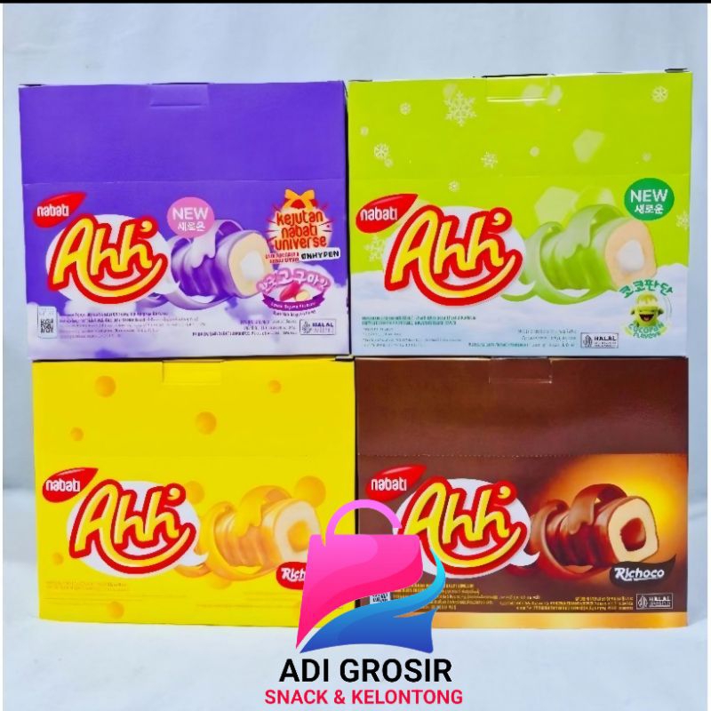 

NABATI AHH WAFER STICK All Varian 1 box isi 20 pcs