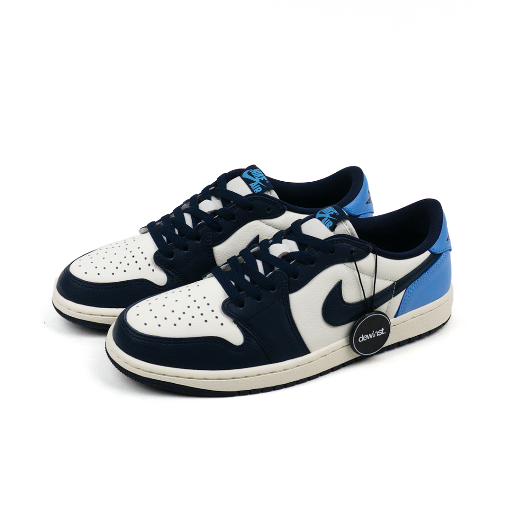 Air Jordan 1 Retro Low OG Obsidian UNC