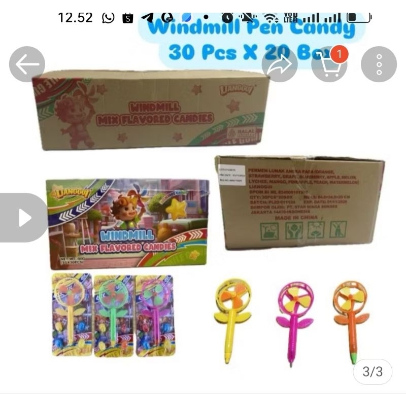 

whinmil pen candy 30 pcs