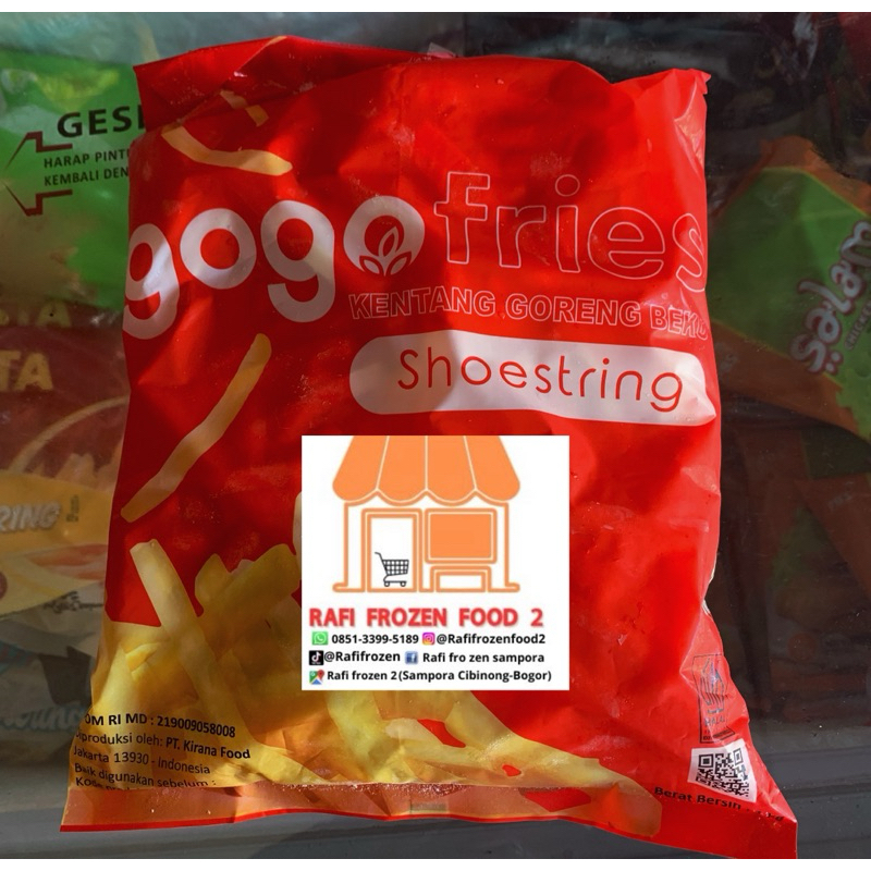 

kentang goreng gogo 1kg, french fries gogo 1kg
