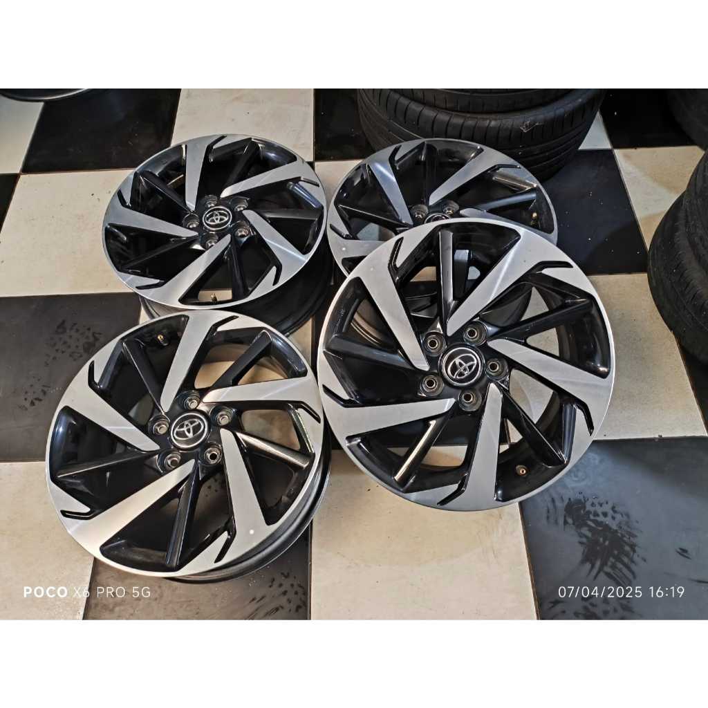 VELG MOBIL ORI STD RUSH RING 17 LEBAR 6,5 PCD 5X114 ET50 INNOVA TERIOS JUKE XTRAIL CAMRY APV LUXIO G