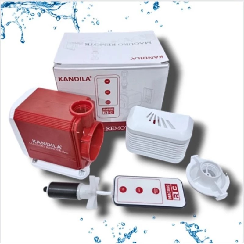 Pompa Kandila MAGURO REMOTE 105 3000 LPH Akuarium Kolam