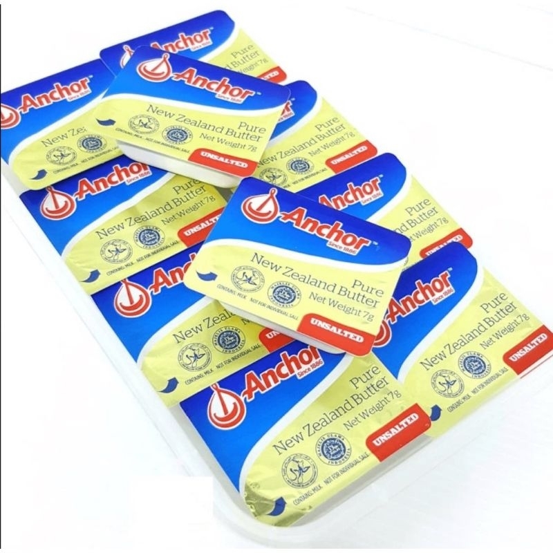 

Anchor Butter Unsalted/salted 7g