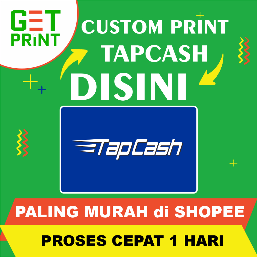 

PRINT UV CUSTOM Kartu TAPCASH BNI Cetak 1 sisi / 2 sisi