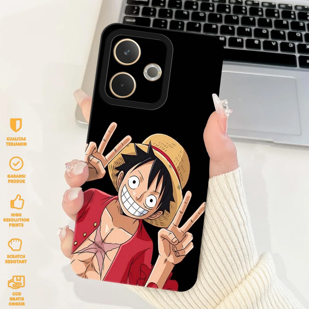 CASE OPPO A5 PRO - Softcase Oppo A5 PRO Motif MONKEY D LUFFY - Case Pro Camera - Case Hp Oppo A5 PRO