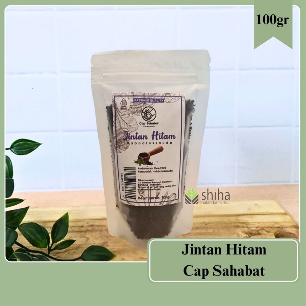 

Biji Jintan Hitam Cap Sahabat | Habbatussauda Jinten Premium | Warungshiha