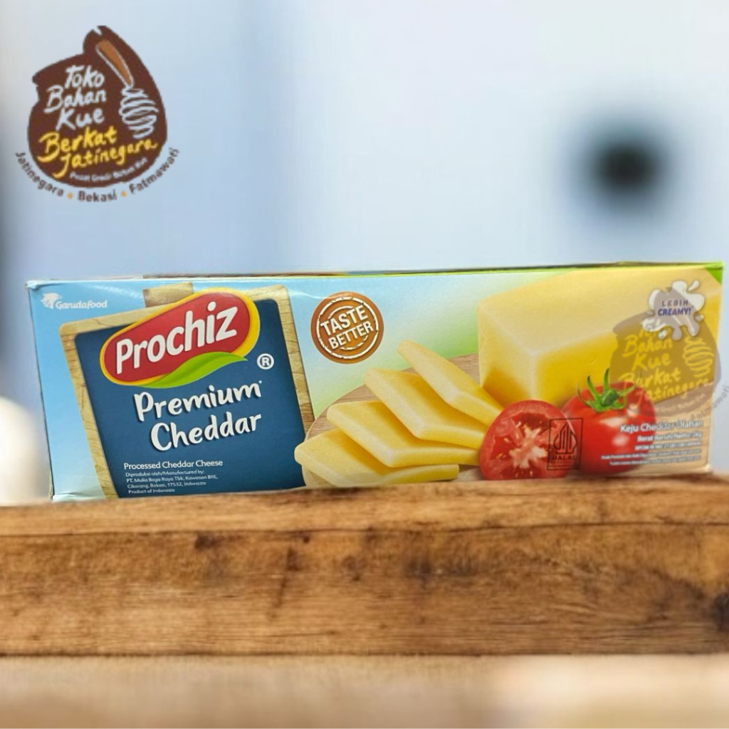 

KEJU PROCHIZ CHEDDAR KEMASAN 2 KG / KEJU CHEDAR KARTON