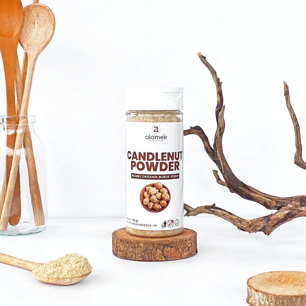 

ALAMEE Kemiri Bubuk Candlenut Powder Bumbu Dapur Organik Masak Murni Asli Tanpa Campuran