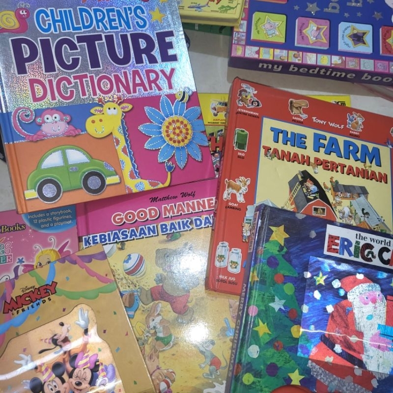 Buku anak kualitas bagus impor