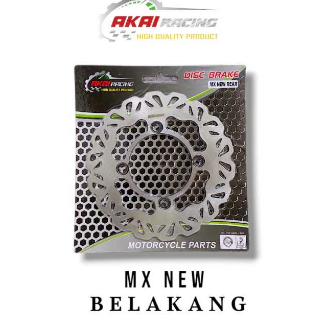 Piringan Cakram Belakang Mx New Disc Cakram Jupiter Mx New Variasi Model Standar 220mm Akai Racing